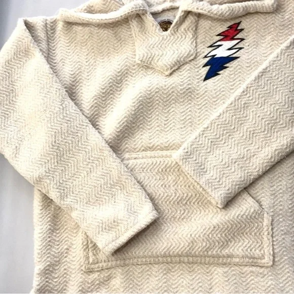 Grateful Dead Earth Ragz Hooded Poncho Large - Picture 3 of 7